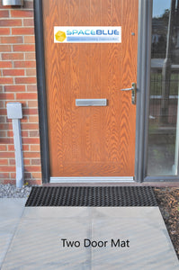 Doormat, Indoor Outdoor, Easy Care, Sustainable Graphene Rubber, Multifunctional, 4 in 1 Pack