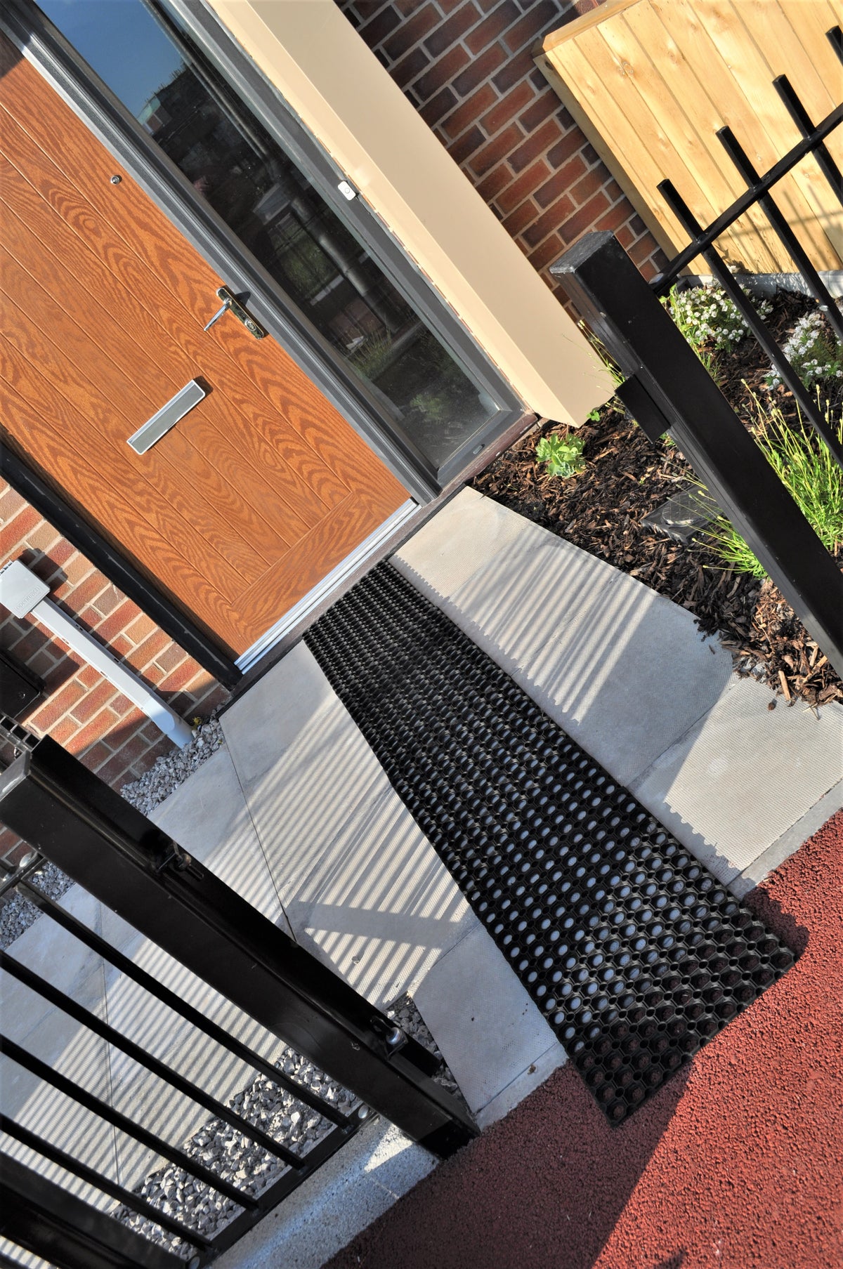 Doormat, Indoor Outdoor, Easy Care, Sustainable Graphene Rubber, Multifunctional, 4 in 1 Pack